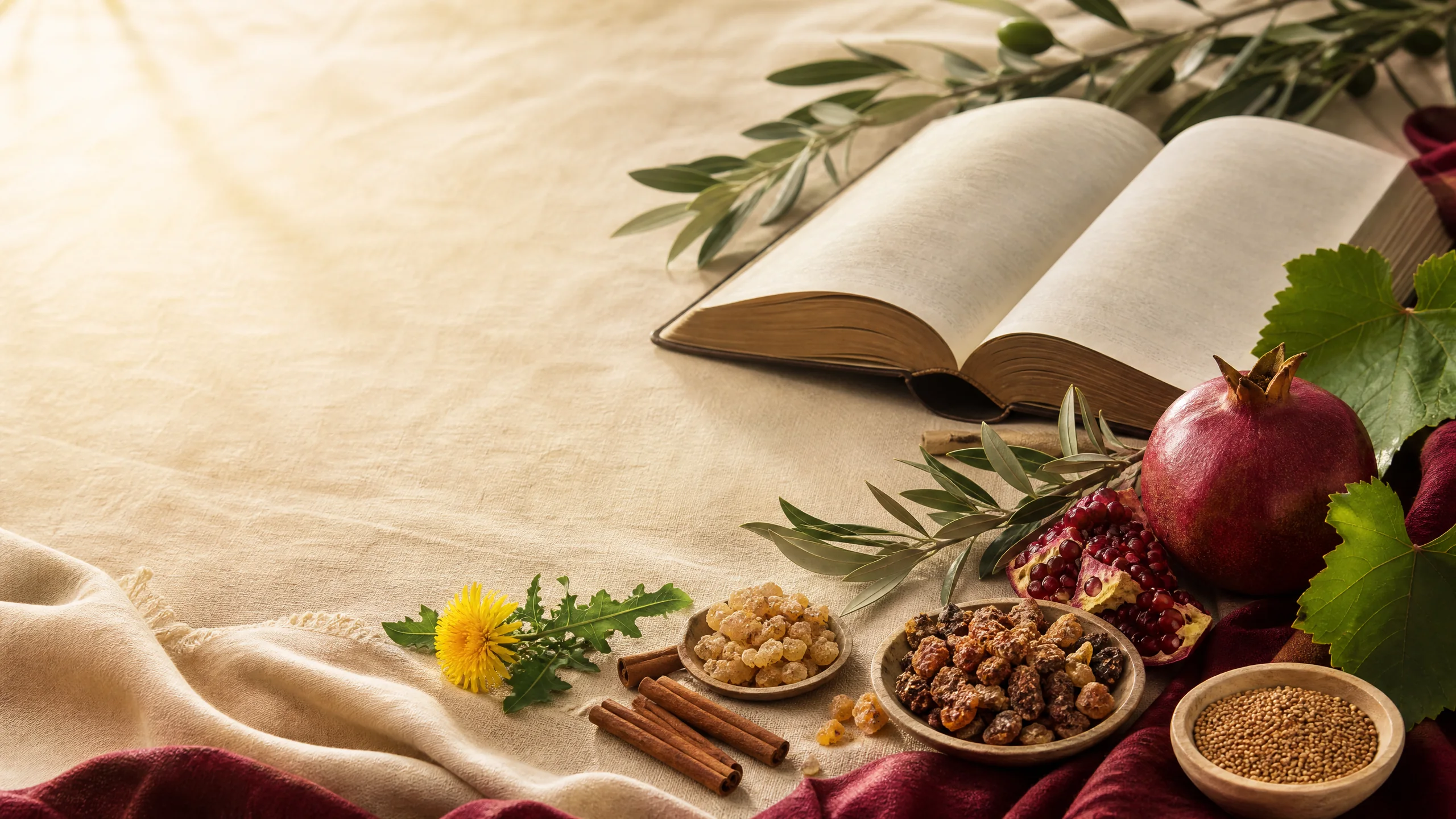 Christian supplements and biblical botanicals