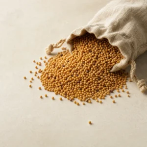 Mustard Seed, one of the eight botanicals in the 8 Pillars Formula