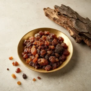 Myrrh, one of three botanicals shared by the Wisdom Bible Based Herbal Blend and The Bible Supplement